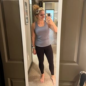 Dusty Blue Workout Top